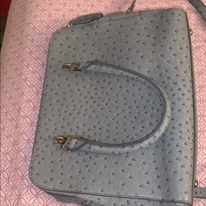 Gray looking purse